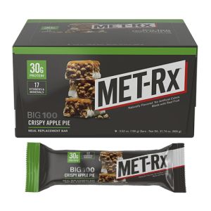 Barra de Proteína BIG 100 Crispy Apple Pie MET-Rx - 100 Gr