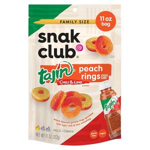 Gomitas Tajin Peach Rings - 11 Oz