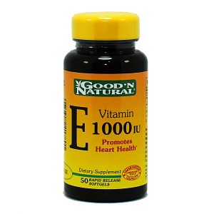 Vitamin E 1000 IU Good Natural - 50 Cápsulas Blandas (Vitamin E 100 IU)