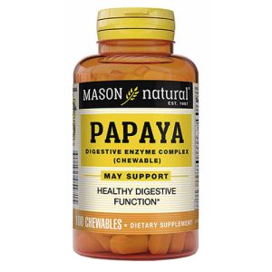 Papaya Enzyme Masticable Mason Natural - 100 Tabletas