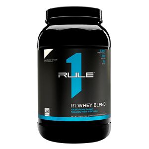 Proteína Whey Blend sabor Helado de Vainilla RULE 1 - 2.04 Libras