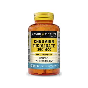 Chromium Picolinate 200 MCG Mason - 100 Tabletas