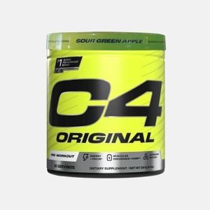 C4 Original Pre-Entrenamiento Green Apple 30 servicios - 282 Gr
