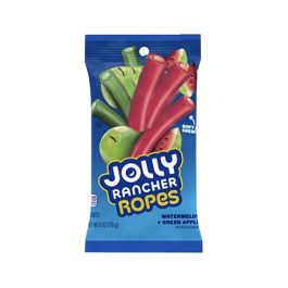Jolly Rasncher Ropes Ropes Jolly Rancher Watermelon Green Apple - 6 Oz