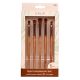 Set 5 Brochas de Bamboo para Ojos CALA