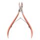 Pinza Corta Cuticula Oro Rosa CALA
