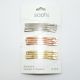 Accesorio para el Cabello Gertex Sophi Bobbypins Oro, Rosa y Plata - 12 Unidades