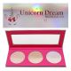 Paleta de Iluminadores en Polvo Unicorn Dream Beauty Creations - 3 tonos