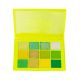 Paleta de 12 Sombras de Ojos Neon Yellow Beauty Creations