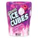Chicles Ice Cubes Gum Bottle Sabor a Frambuesa Ice Breakers - 115 Gr