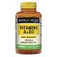 Vitamina A 500 IU y D3 400 IU Mason Natural - 100 Capsulas Blandas